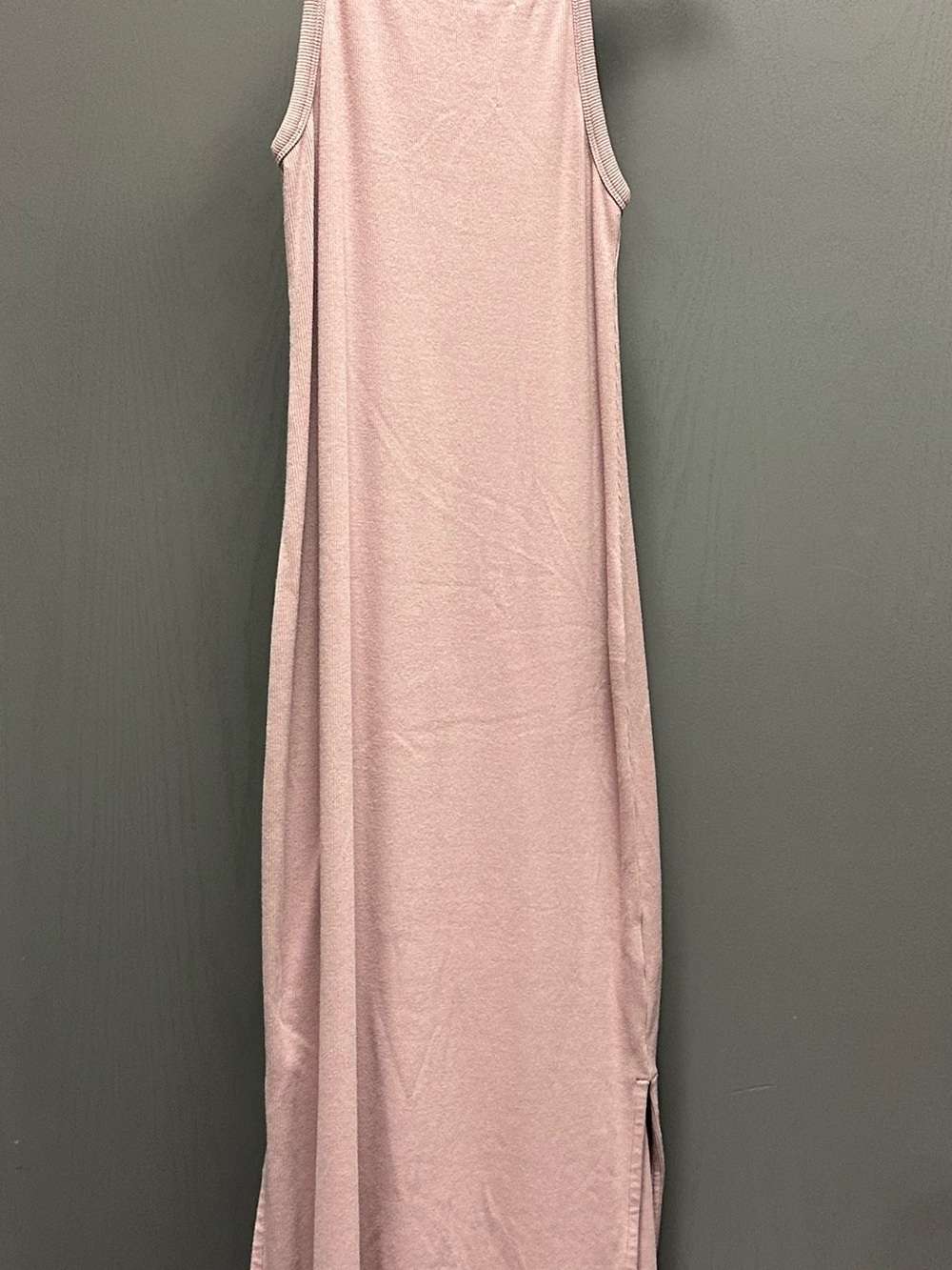 Old Navy Dusty Pink Sleeveless Maxi Dress